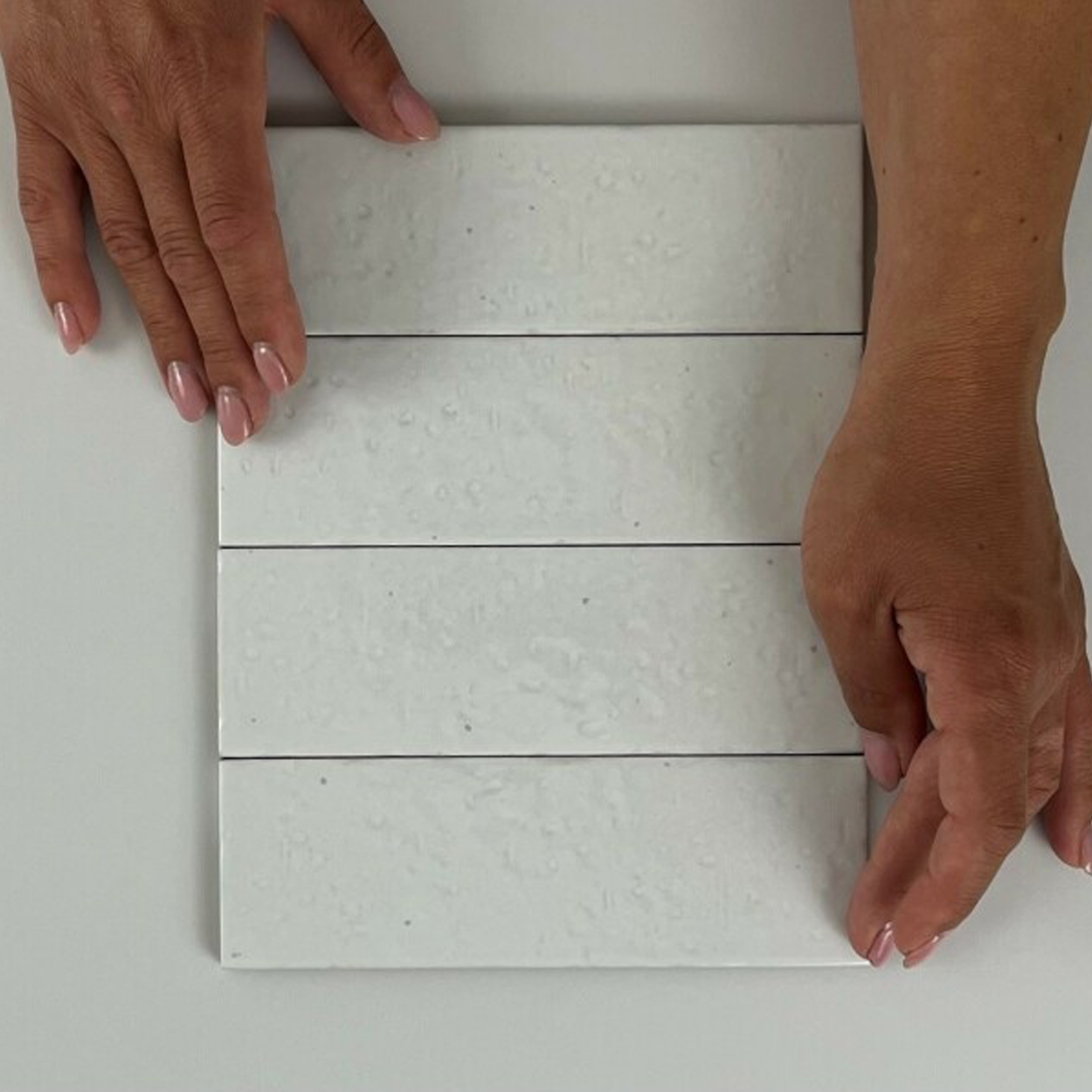 Equipe Ceramicas Kalma White glans 6x18.6cm